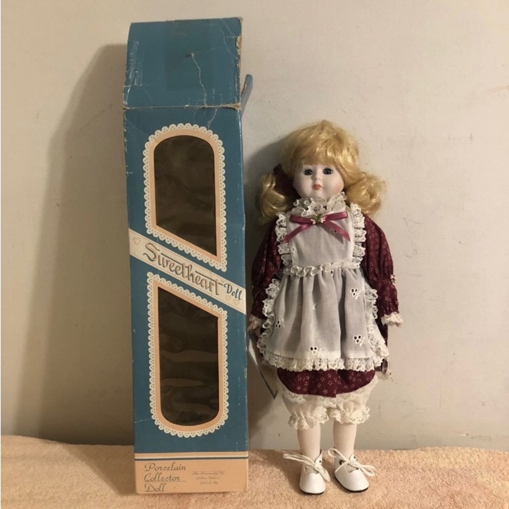 Vintage Cardinal Porcelain 16” Collector Doll Brooke #D-306 NOS